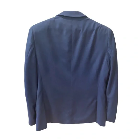 Nordstrom Savile Row 2 Piece Suit Blue 2 Button Jacket Pants 40R - Picture 5 of 14